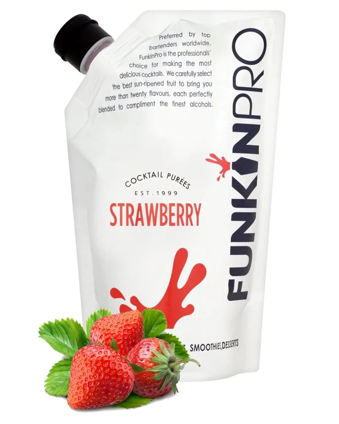 Funkin Strawberry Purée 1kg (Case of 5)