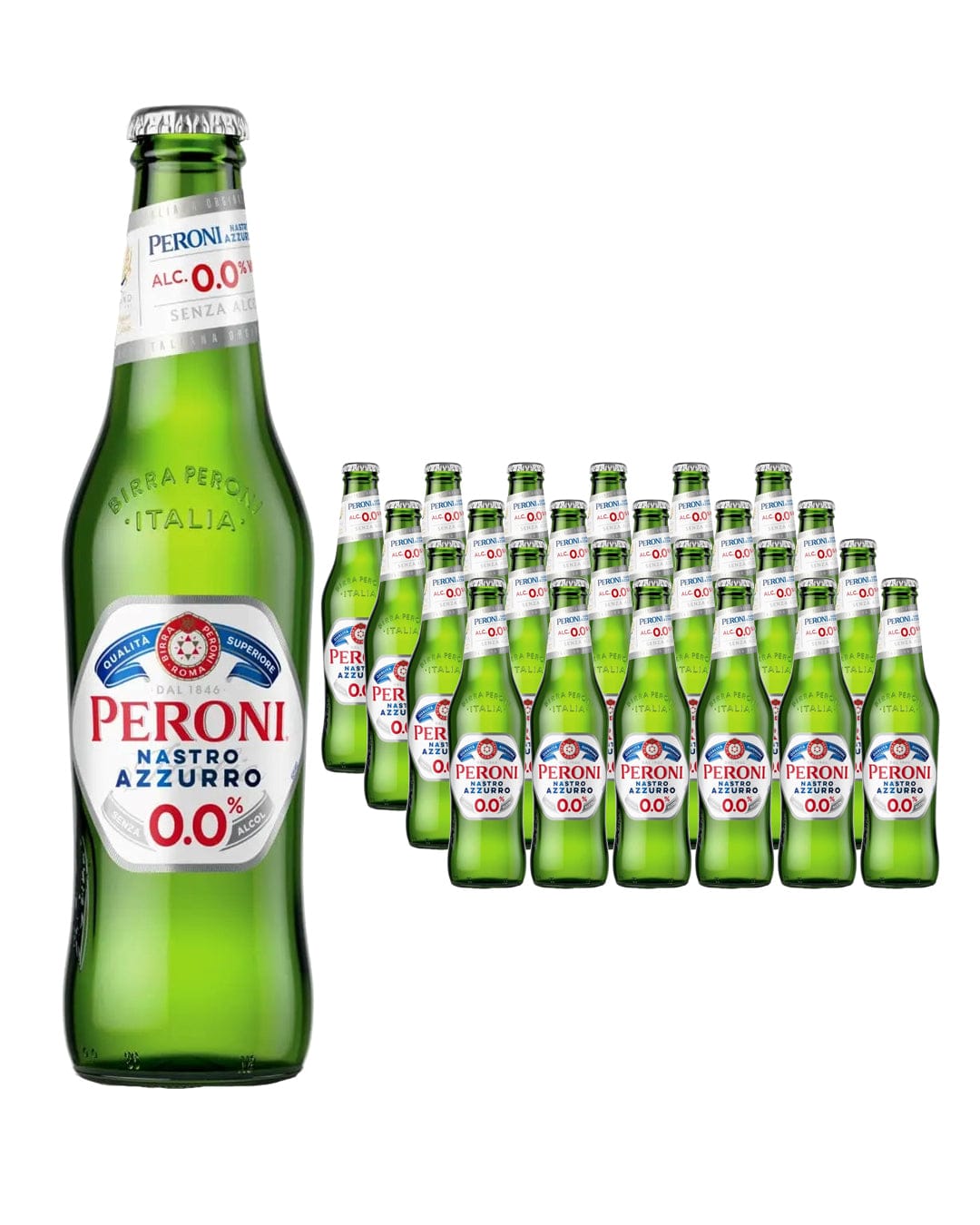 Peroni Nastro Azzurro 0.0% 330ml (Case of 24)