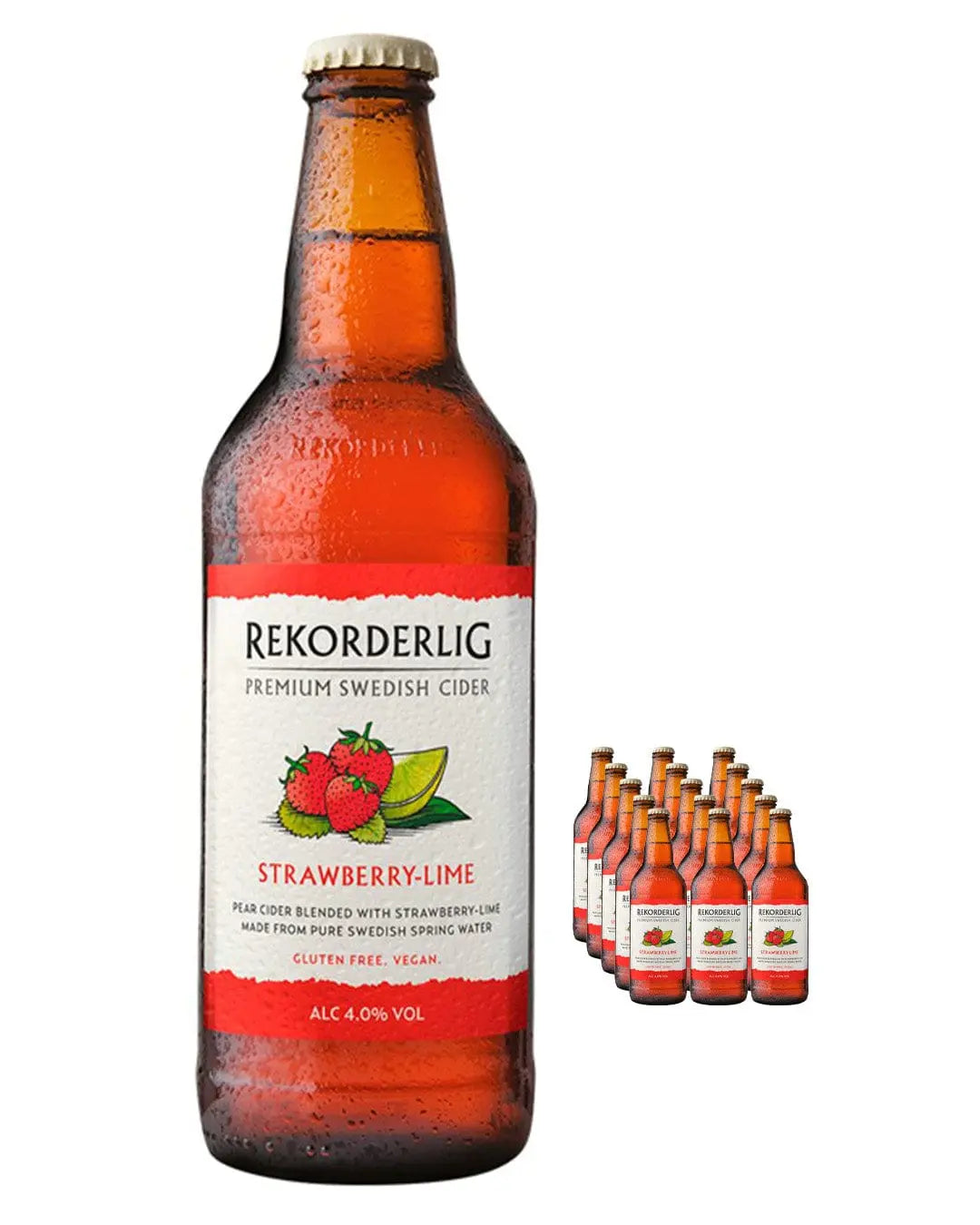 Rekorderlig Strawberry & Lime Cider 500ml (Case of 15)