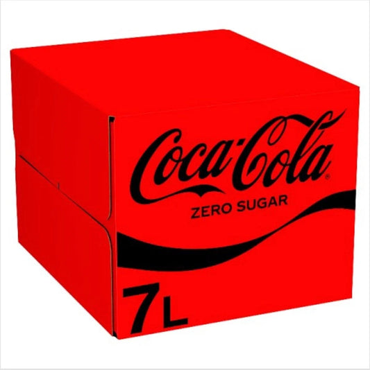 Schweppes Coca-Cola Zero Sugar Postmix 7 Ltr BIB