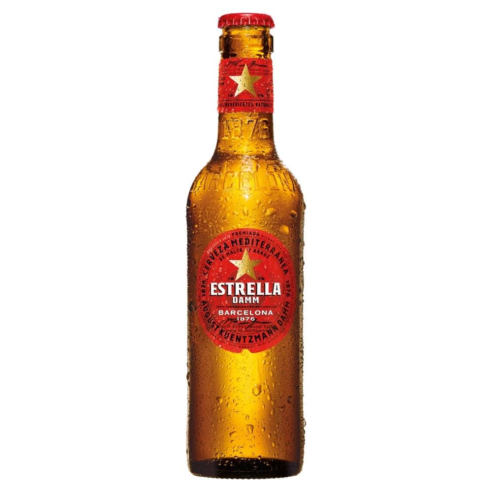Estrella Damm Bottles 330ml (Case of 24)