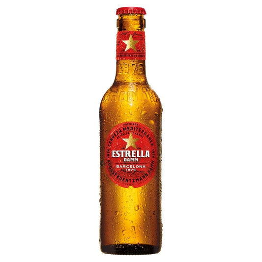 Estrella Damm Bottles 330ml (Case of 24)