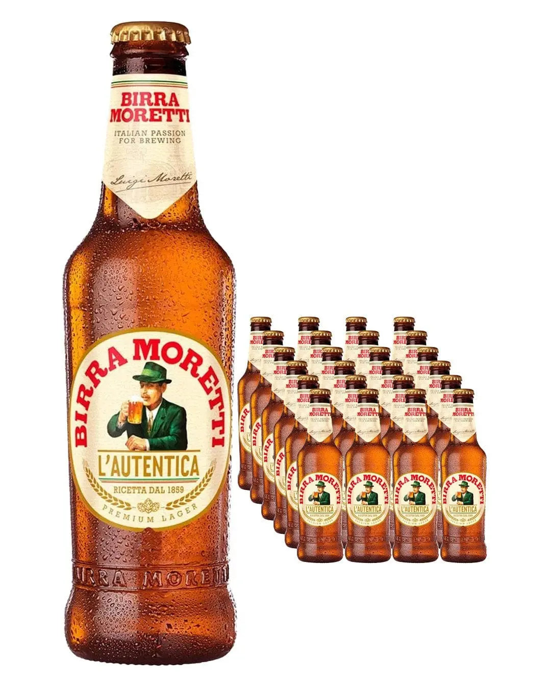 Birra Moretti Bottles 330ml (Case of 24)