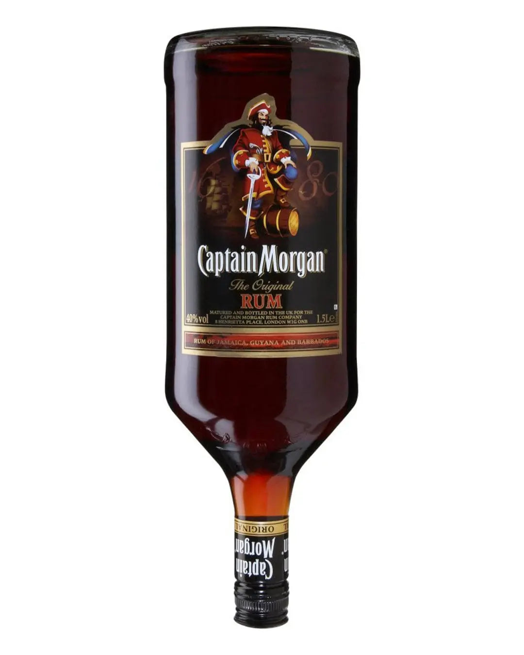Captain Morgan Dark Rum 1.5 Ltr