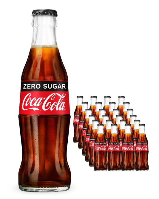 Coca-Cola Zero Sugar Glass Bottles 200ml (Case of 24)