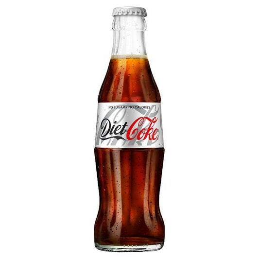 Diet Coke Glass Bottles 200ml (Case of 24)