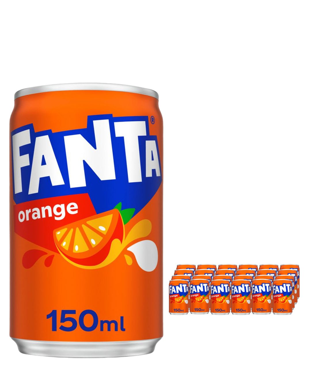 Fanta Orange Cans 330ml (Case of 24)