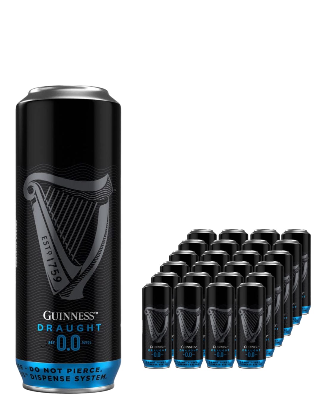 Guinness Microdraught 0.0 Cans 558ml (Case of 24)