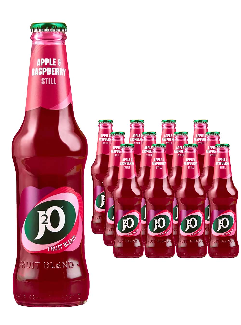 J2O Apple & Raspberry 275ml (Case of 24)