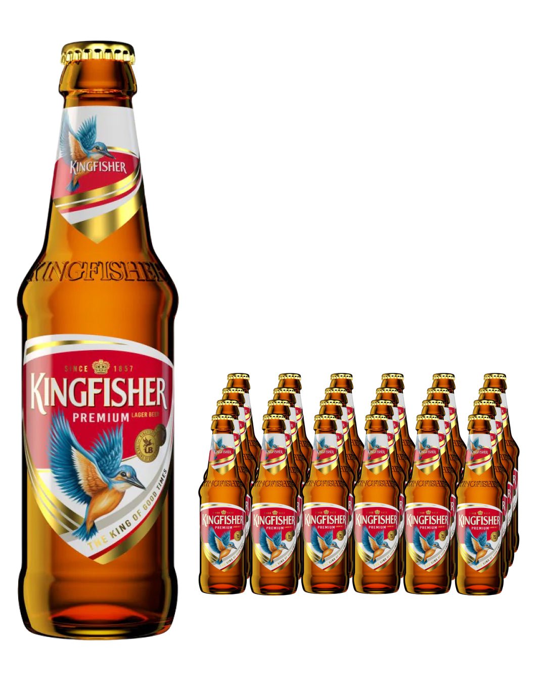 Kingfisher Premium Lager 330ml (Case of 24)