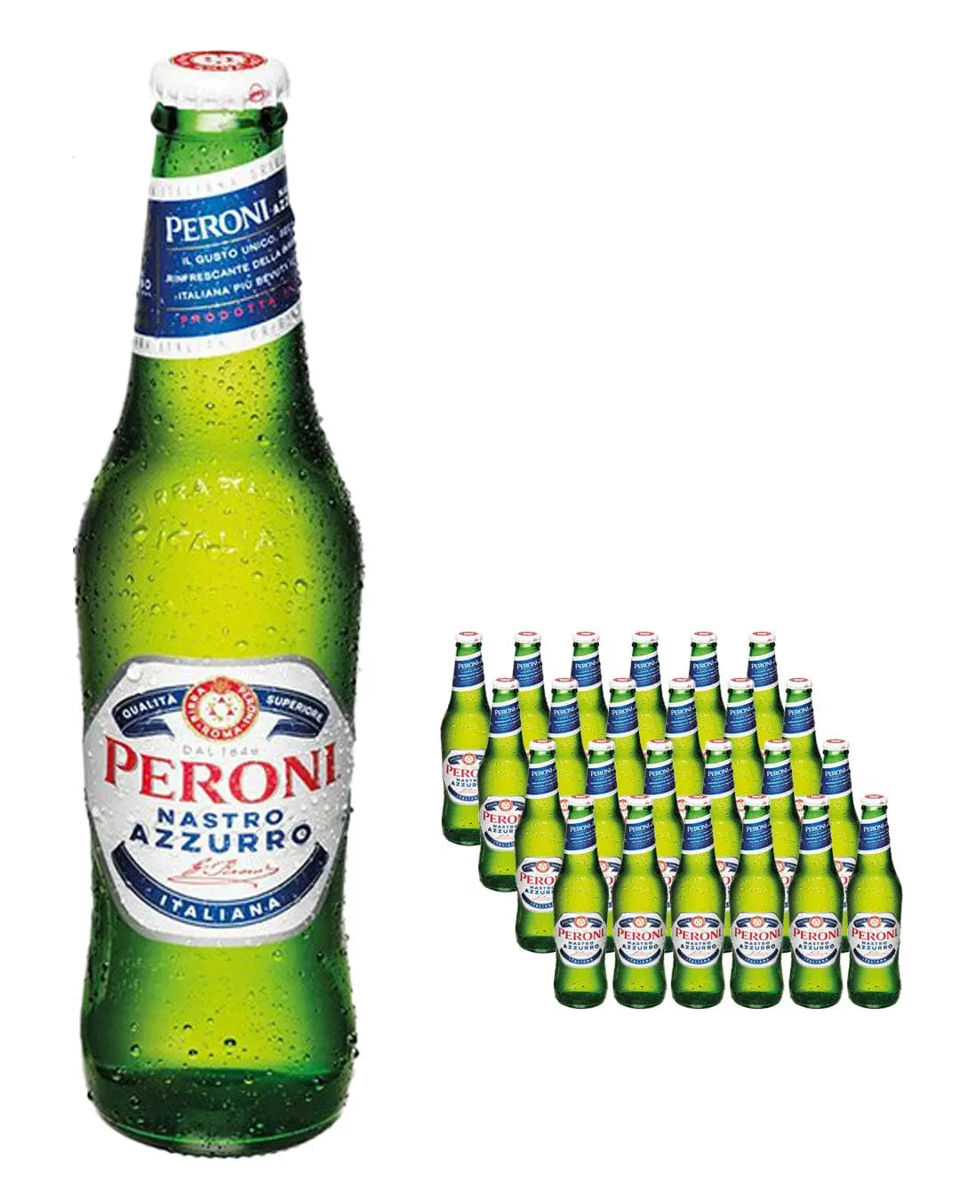 Peroni Nastro Azzurro Bottles 330ml (Case of 24)