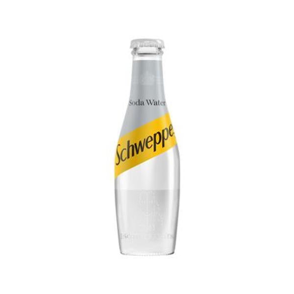 Schweppes Soda Water 200ml (Case of 24)